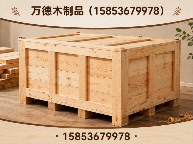 山东实木木箱展示图